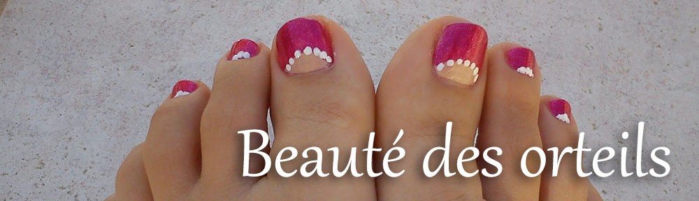 Nail art vernis ongles original rose kiko perles pieds sexy feet foot pink